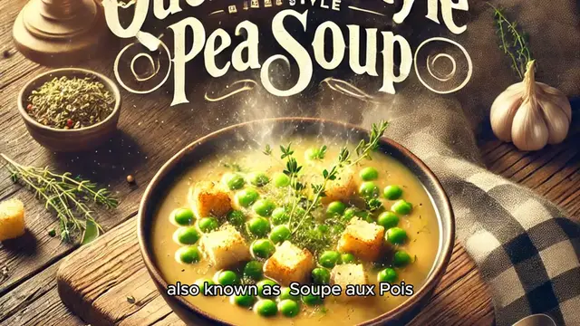 Video thumbnail for Québécois-Style Pea Soup