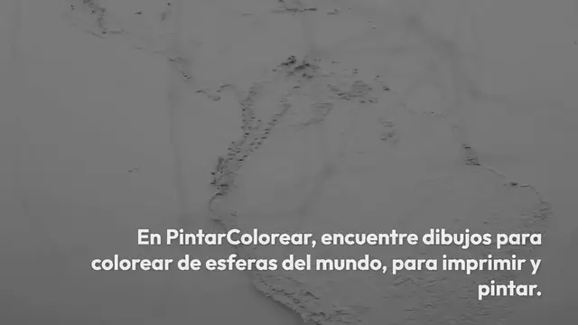 Video thumbnail for Dibujos para colorear de esferas del mundo