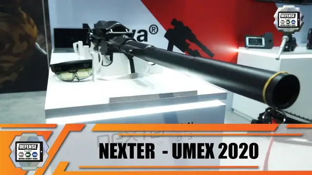 'Video thumbnail for UMEX 2020 French Company Nexter presents NERVA UGV Virtual Operation Training Maintenance Training'