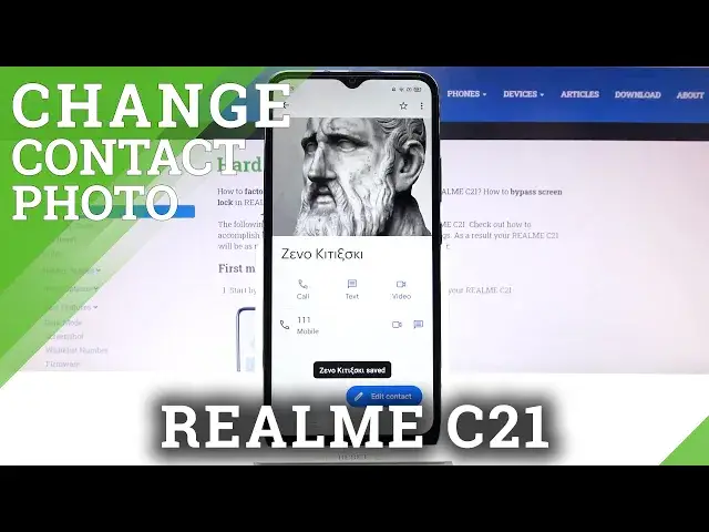 Video thumbnail for How to Add Picture to Contact in Realme C21 – Customize Contacts