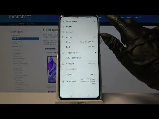 Video thumbnail for Add Reminder / Manage Calendar App - HUAWEI Honor 9x Pro