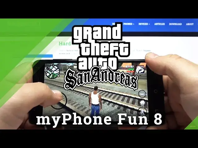 'Video thumbnail for GTA San Andreas on myPhone Fun 8 – High Graphics Checkup'