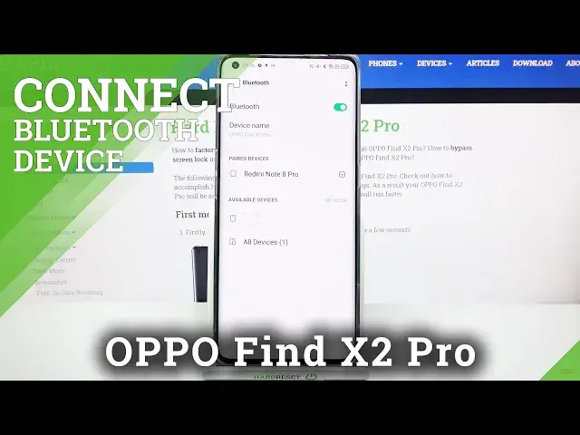 'Video thumbnail for How to Add Bluetooth Device to OPPO Find X2 Pro – Set Up Bluetooth'