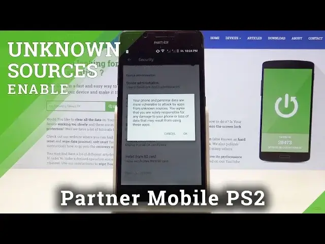 'Video thumbnail for How to Allow App Installation in Partner Mobile PS2 - Enable Unknown Sources'