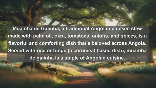 Video thumbnail for Taste of Angola: Explore the Top 10 Mouthwatering Angolan Dishes