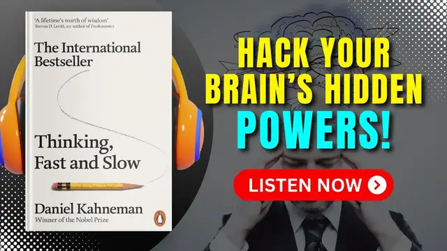 'Video thumbnail for THINKING FAST and SLOW | Book Summary in English'