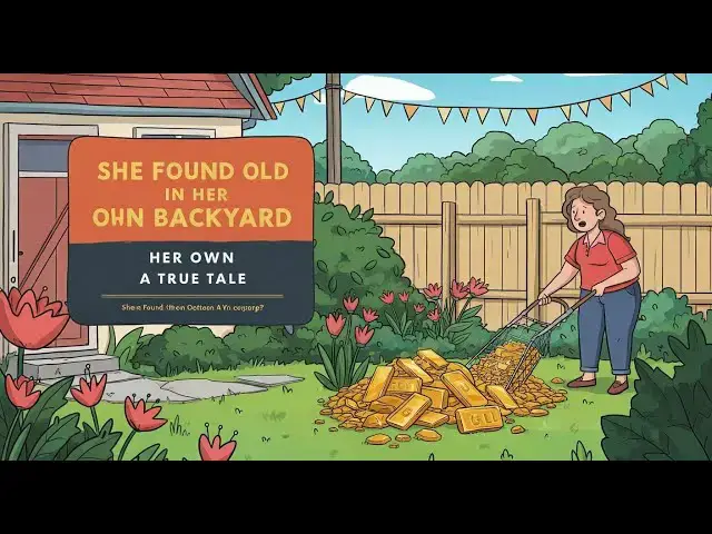 'Video thumbnail for Poor Woman Discovers GOLD in Her Backyard—And Her Entire Life Changes Forever!#tales #folklore'