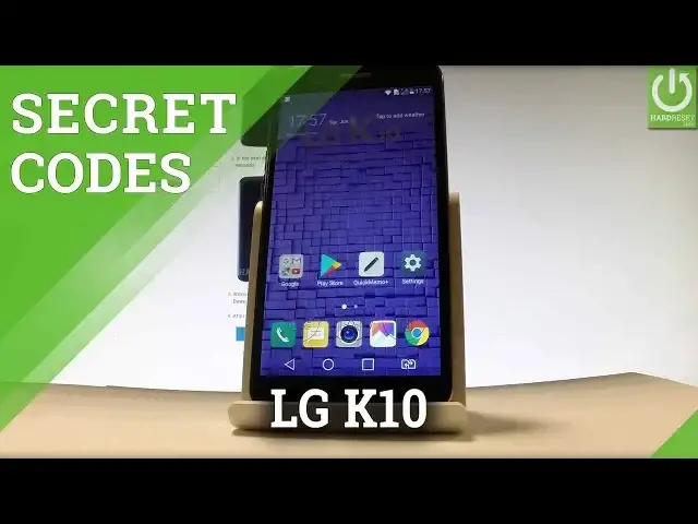 Video thumbnail for Codes in LG K10 (2017) - Secret Menu / Hidden Options / Tricks