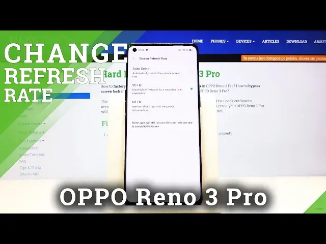 Video thumbnail for How to Change Display Refresh Rate in OPPO Reno 3 Pro – Refresh Rate