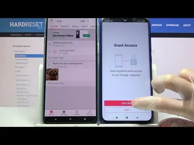 Video thumbnail for How to Transfer Files From MOTOROLA Device To XIAOMI Redmi Note 8 – Send Anywhere App
