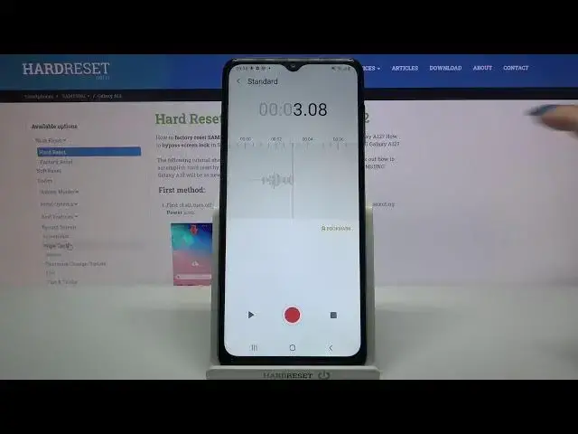 'Video thumbnail for How to Record Sound in SAMSUNG Galaxy A12 – Enable Sound Recorder Feature'