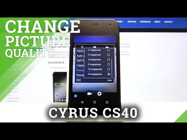 Video thumbnail for Image Quality - CYRUS CS40 & Camera Options