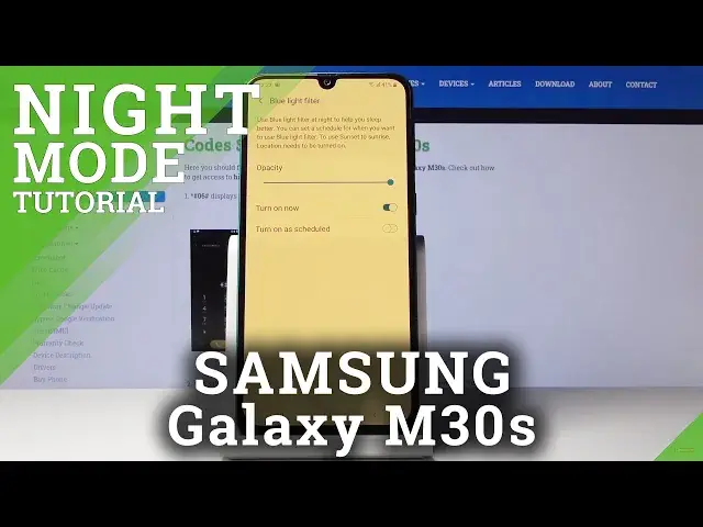 'Video thumbnail for How to Turn On Blue Light Filter in Samsung Galaxy M30s – Android Eye Comfort Mode'