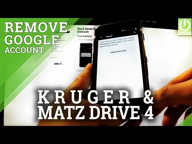 'Video thumbnail for Bypass Google Verification KRUGER & MATZ DRIVE 4 - Remove Google Account'