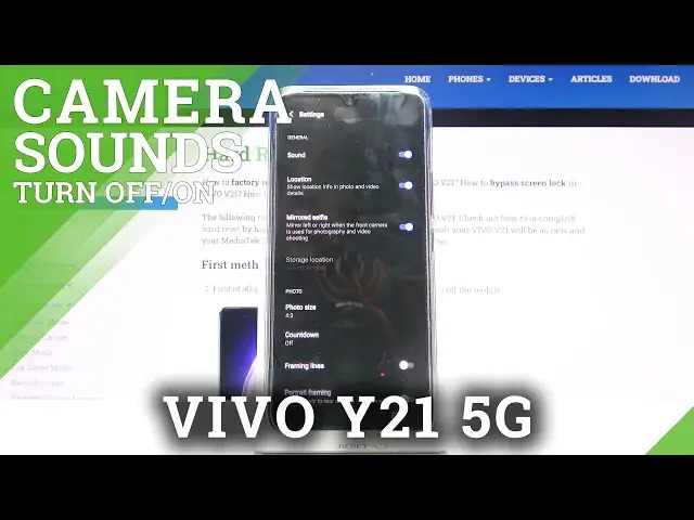 Video thumbnail for How to Manage Camera Shutter Sound on Vivo V21 5G - Turn On/Off Camera Tones