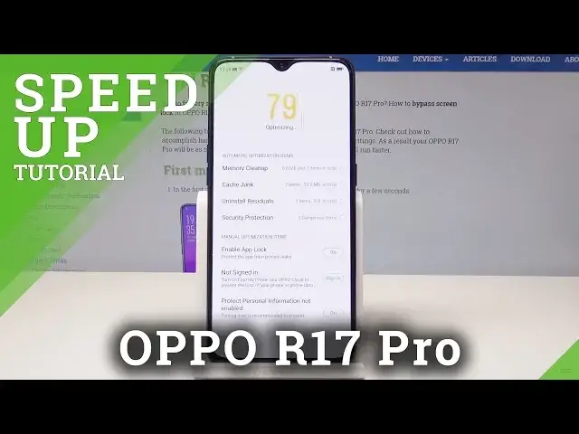 'Video thumbnail for How to Speed Up OPPO R17 Pro - Optimize System'