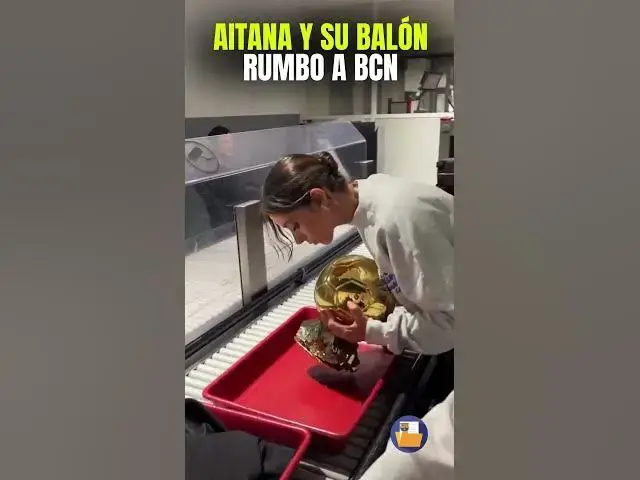 Video thumbnail for AITANA PASA SU BALÓN DE ORO POR EL CONTROL DEL AEROPUERTO