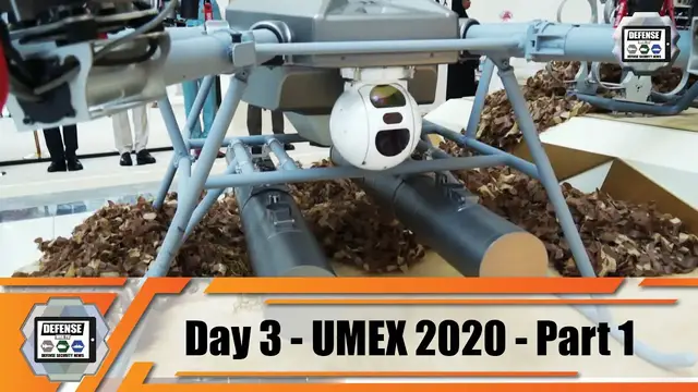 'Video thumbnail for UMEX 2020 International Unmanned Defense Systems  and Training Exhibition Abu Dhabi UAE Day 3'