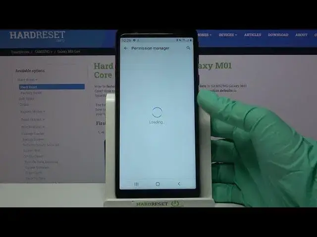 'Video thumbnail for How to Change Apps Permissions in SAMSUNG Galaxy M01 Core – Apps Settings'