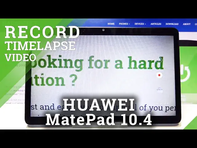 Video thumbnail for How to Record Timelapse on HUAWEI MatePad 10.4 New Edition - Create a Timelapse on Huawei Tablet