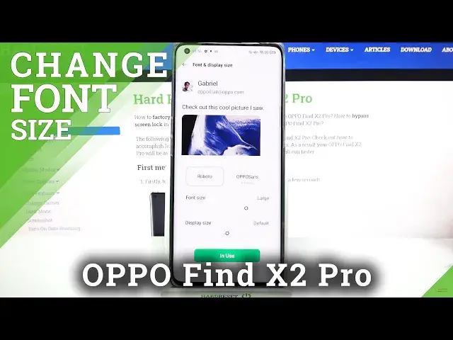 'Video thumbnail for How to Change Font Size in OPPO Find X2 Pro – Adjust Font Size'
