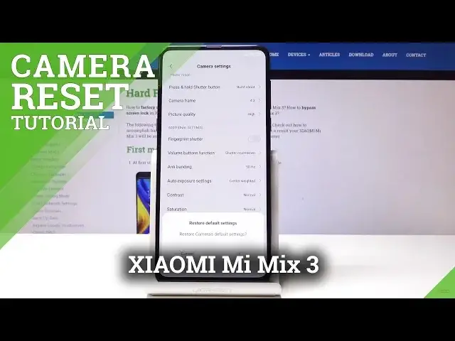 Video thumbnail for How to Reset Camera Settings in XIAOMI Mi Mix 3 - Restore Default Configuration