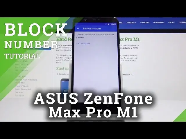 Video thumbnail for How to Block Number in ASUS ZenFone Max Pro M1 - Create Blacklist