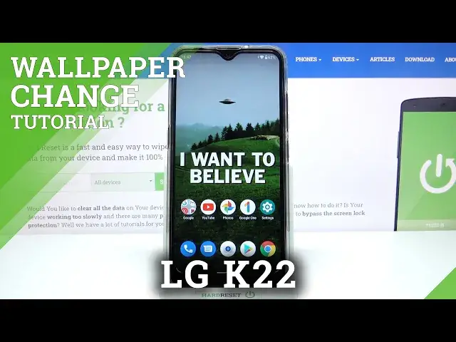Video thumbnail for How to Change Wallpaper in LG K22 – Find home Screen & Wallpaper Options