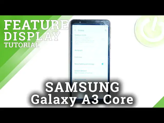 'Video thumbnail for How to Find Display Settings in SAMSUNG Galaxy A3 Core – Manage Display Options'
