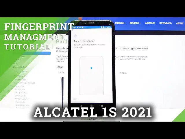 Video thumbnail for How to Add Fingerprint to ALCATEL 1S – Set Up Fingerprint
