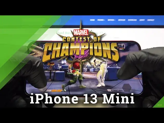 Video thumbnail for Marvel Contest of Champions Game Test on iPhone 13 mini  – Short Gameplay