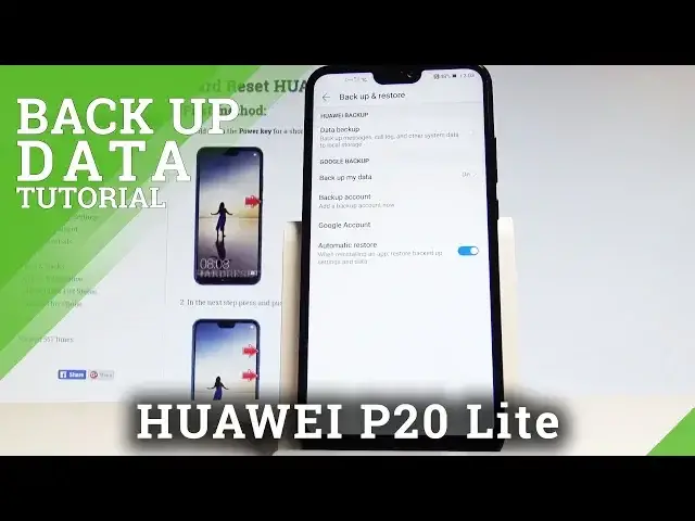 'Video thumbnail for How to Back Up Data in HUAWEI P20 Lite - Enalbe Google Backup |HardReset.Info'
