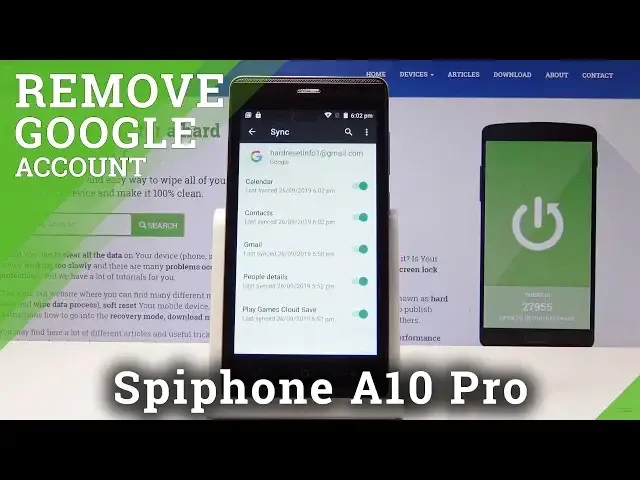 'Video thumbnail for Spiphone A10 Pro How to Add / Remove Google Account'