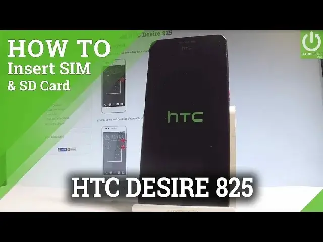 'Video thumbnail for How to Insert SIM & SD in HTC Desire 825 - Nano SIM & Micro SD Slot'