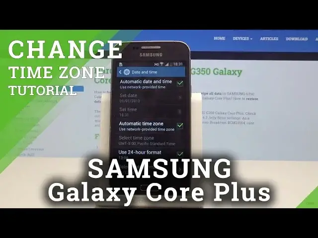 Video thumbnail for Date & Time Settings in SAMSUNG Galaxy Core Plus - Time Zone Update