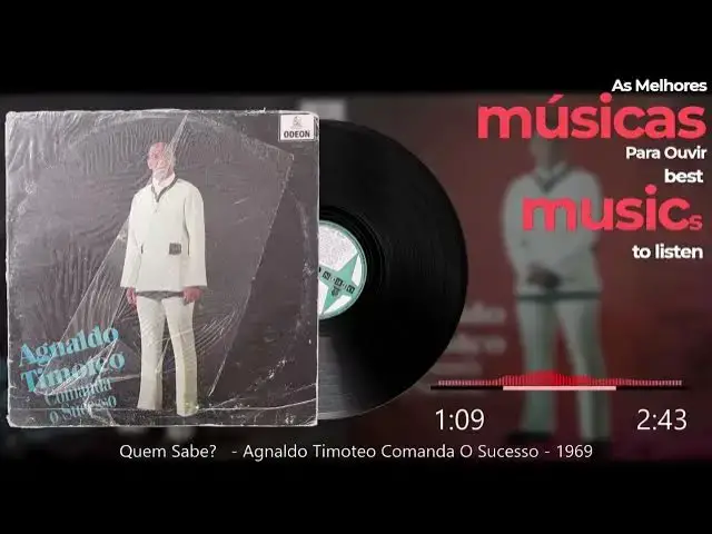 Video thumbnail for Quem Sabe? - Agnaldo Timóteo Comanda O Sucesso - 1969