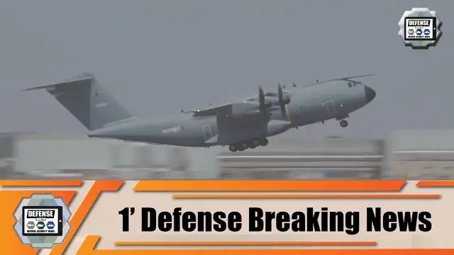 'Video thumbnail for Successful first test flight of the first Belgian Air Component A400M Atlas Belgium Air Force'