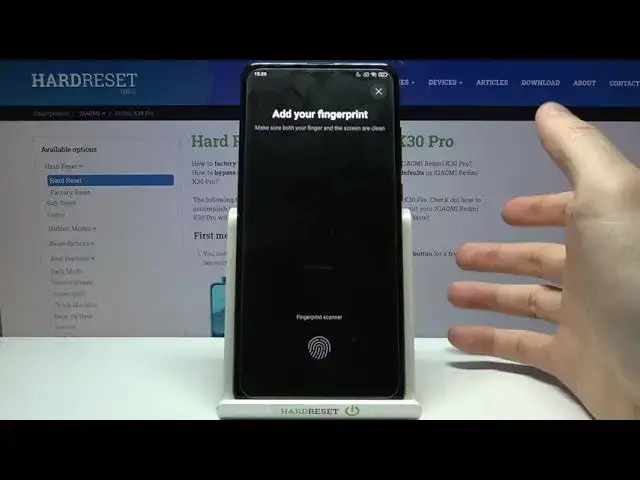 Video thumbnail for How to Add Fingerprint to XIAOMI Redmi K30 Pro – Scan Fingerprint