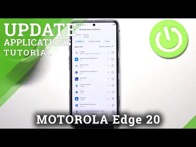 Video thumbnail for How to Update Apps on MOTOROLA Edge 20 – Install Latest App Version
