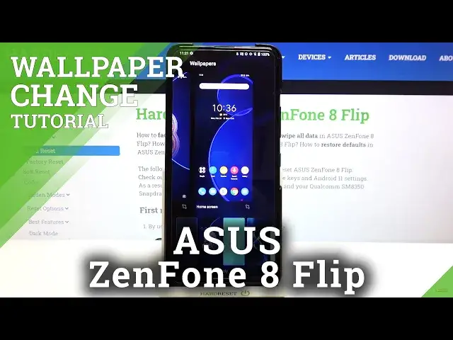 Video thumbnail for How to Change Wallpaper in ASUS ZenFone 8 Flip – Update Home & Lock Screen