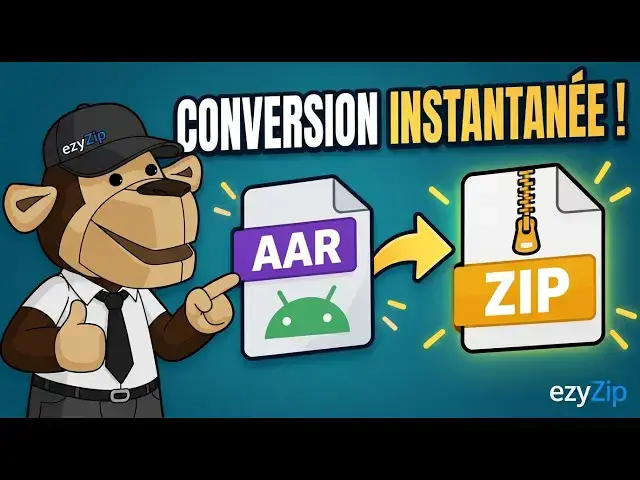 Video thumbnail for 📦 Comment Convertir un AAR en ZIP en Ligne Gratuitement | Sans Installation de Logiciel