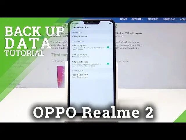 Video thumbnail for How to Back Up Data in OPPO Realme 2 - Enable Google Backup