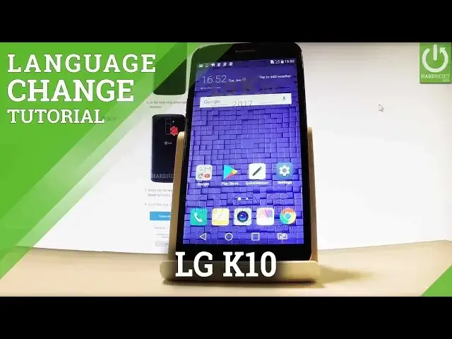 'Video thumbnail for How to Set Language on LG K10 (2017) - Language Settings'