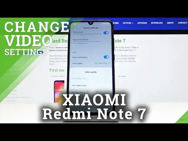 Video thumbnail for How to Change Video Resolution in XIAOMI Redmi Note 7 – Recording Quality