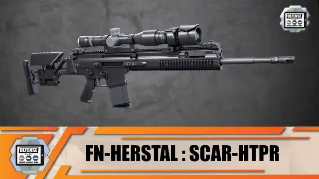 'Video thumbnail for Scar-H PR SCAR-H TPR 7.62mm Tactical Precision Rifle Marksman sniper technical review FN Herstal'