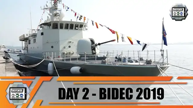 'Video thumbnail for BIDEC 2019 Bahrain International Defense Exhibition Warships static display navy US UK Pakistan'