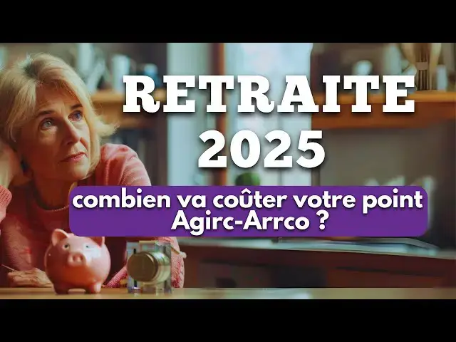 Video thumbnail for Retraite 2025 : combien va coûter votre point Agirc-Arrco ?