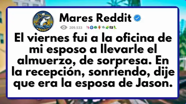 Video thumbnail for El viernes fui a la oficina de mi esposo a llevarle el almuerzo, de sorpresa.
