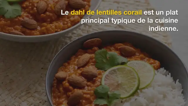 Video thumbnail for Dahl de lentilles corail (facile)