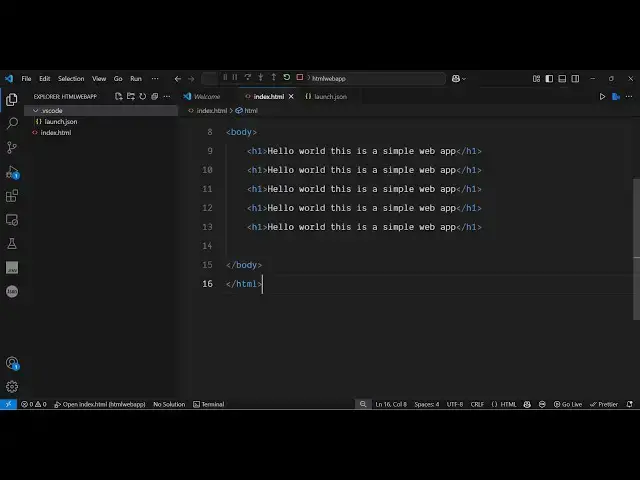 Video thumbnail for How to FIX Error Localhost Refused to Connect from Visual Studio Code Using Launch.json For Web App